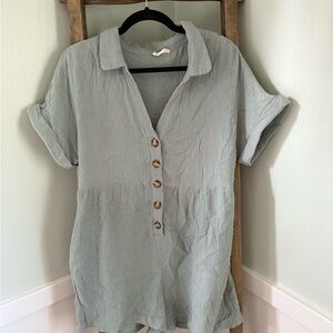 Altar'd State Green Romper